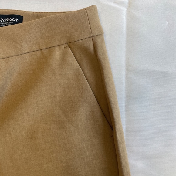J.Crew Kate Carreman  Four-Season Stretch Tan Dress Pants – Size 16 - Picture 3 of 6